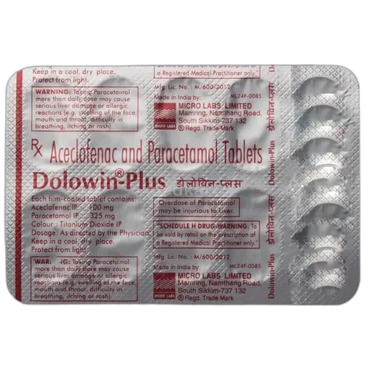 dolowin plus tablet 10's